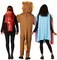 Ruby Slipper, Lion & Rainbow Halloween Group Costume, Adult One Size